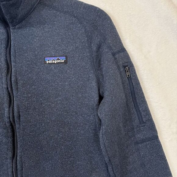 Patagonia Better Sweater Fleece Zip Up Jacket New Blue Women's Size Medium - Picture 3 of 14